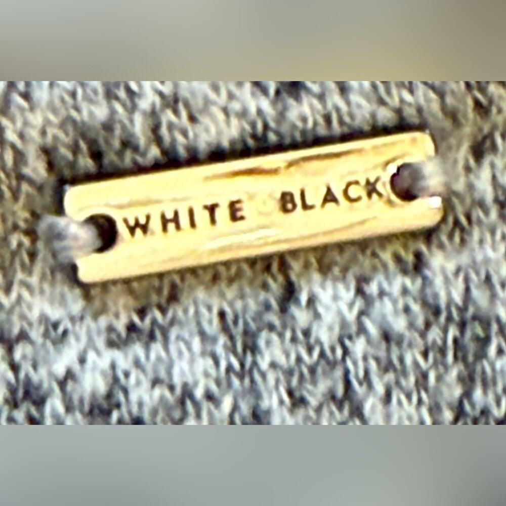 White House Black Market Bowback Sweater Knit Shift Dress Gray Size XXS - Picture 2 of 16